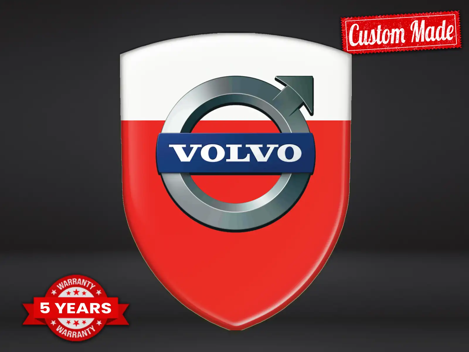 Volvo Pegatina Con Relieve Máximo Estilo Pro Rendimiento